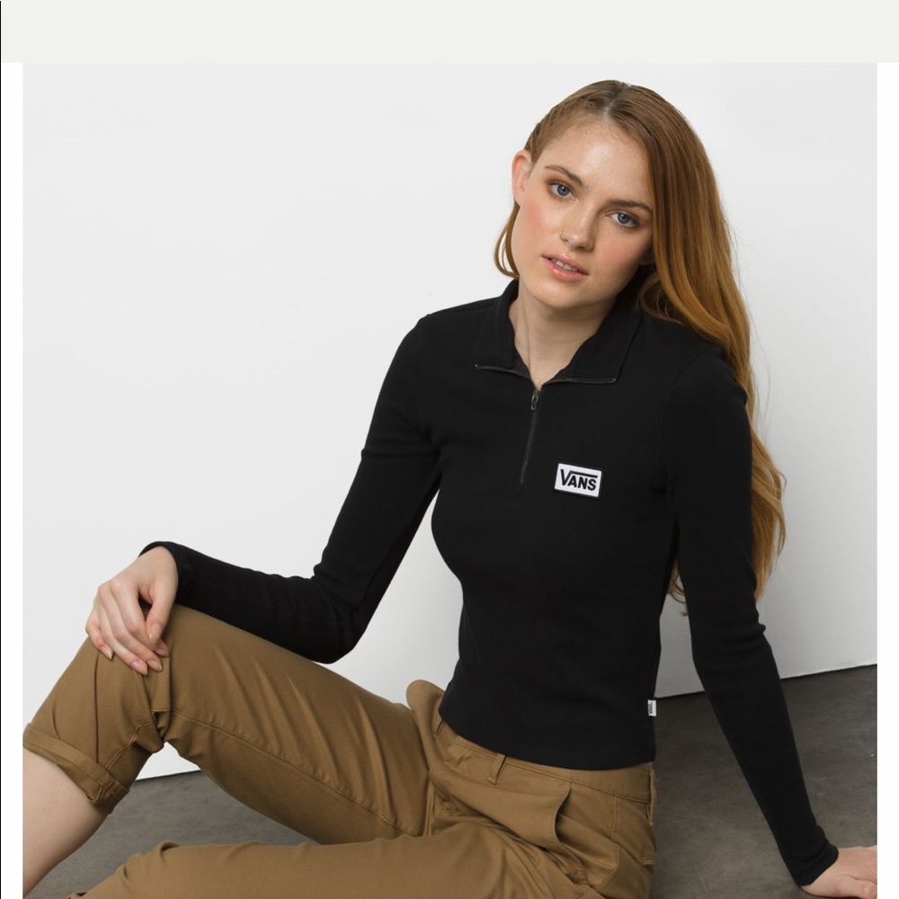 Long sleeve van studio polo